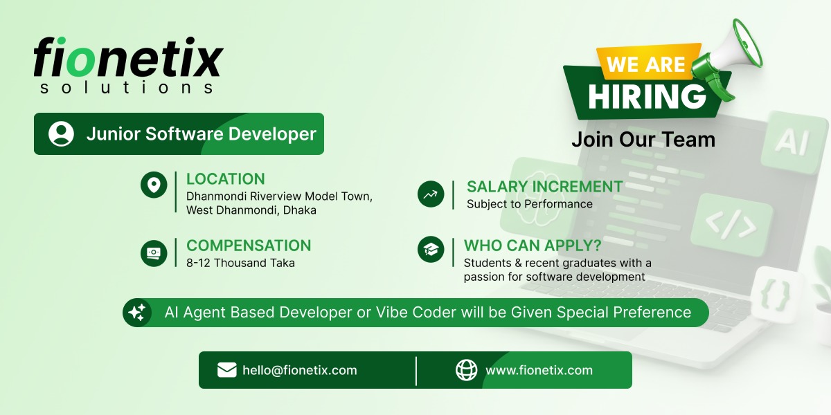 Junior Software Developer (AI Agentic & Vibe Coding Focus)